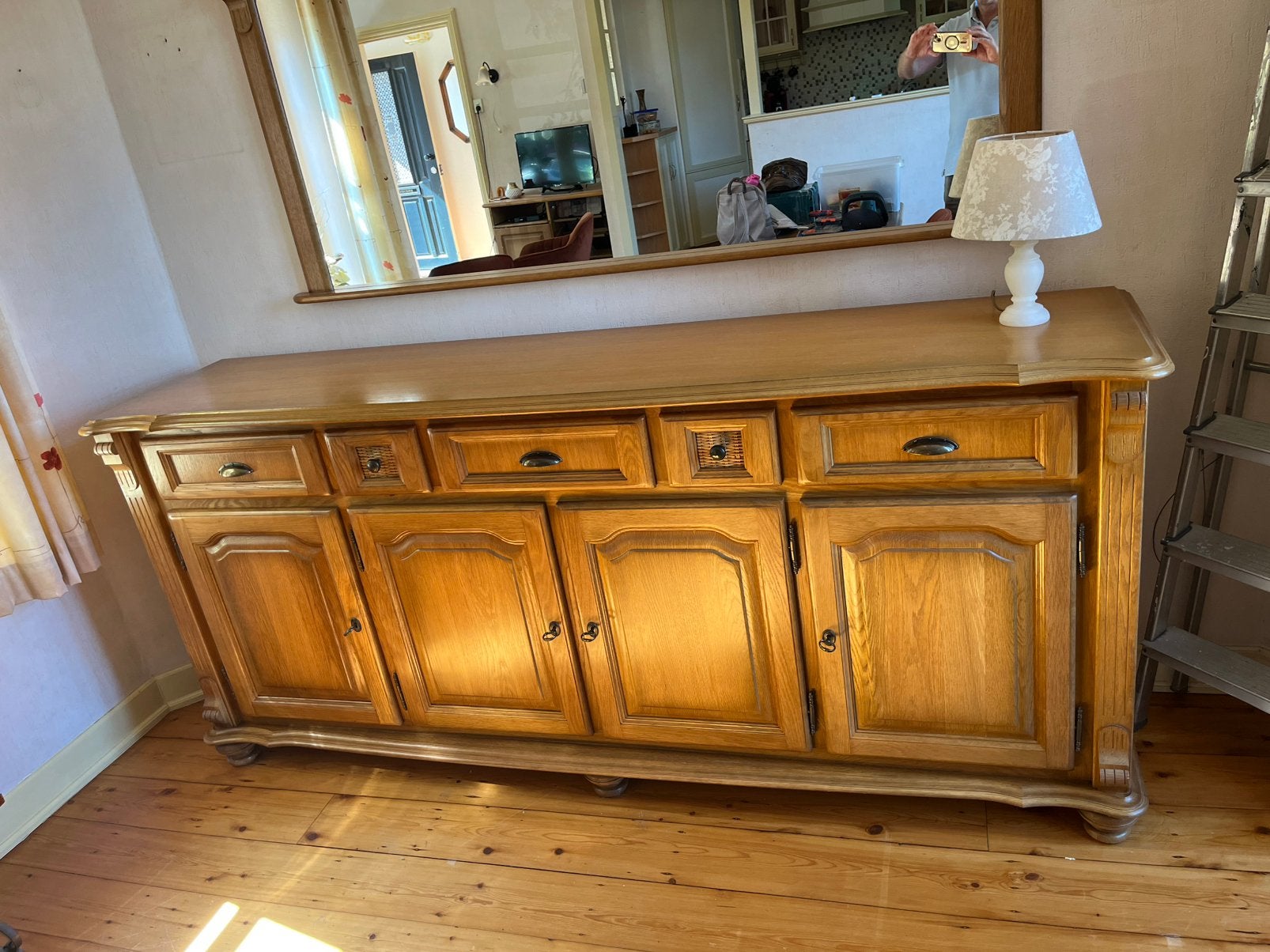 Dressoir, Ophalen, Zo goed als nieuw, 25 tot 50 cm, 200 cm of meer