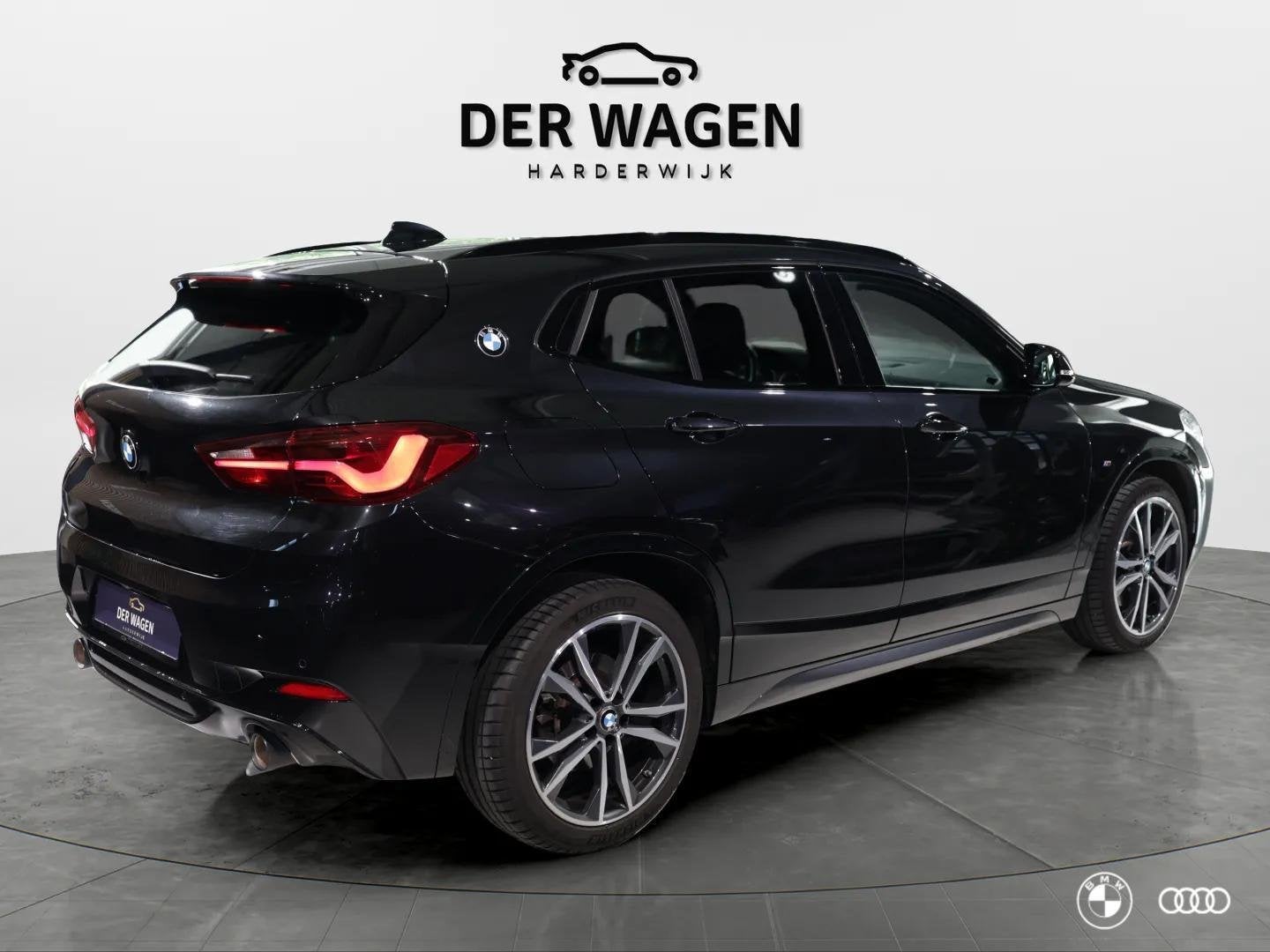 BMW X2 20i sDrive M SPORT / ACC / HIFI / HEADUP / CARPLAY /, X2, 4 cilinders, Met garantie (alle), Zwart