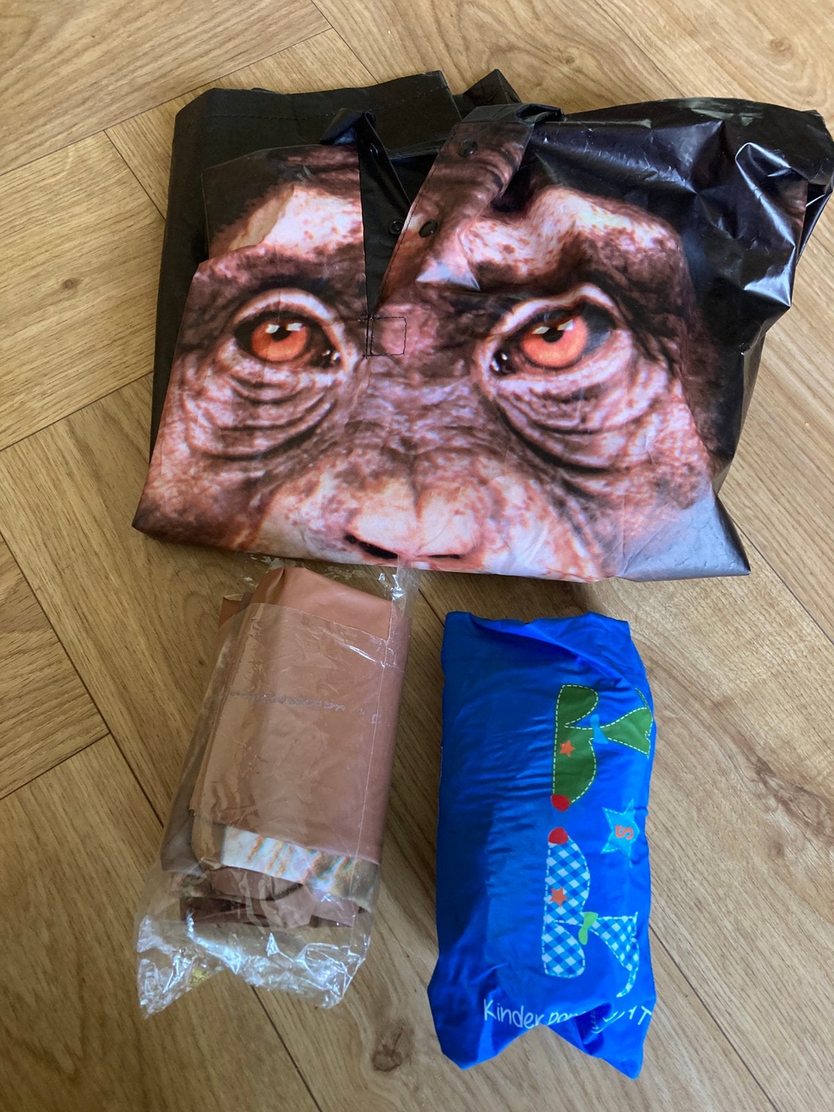 Regenponcho’s 3x, Ophalen, Nieuw