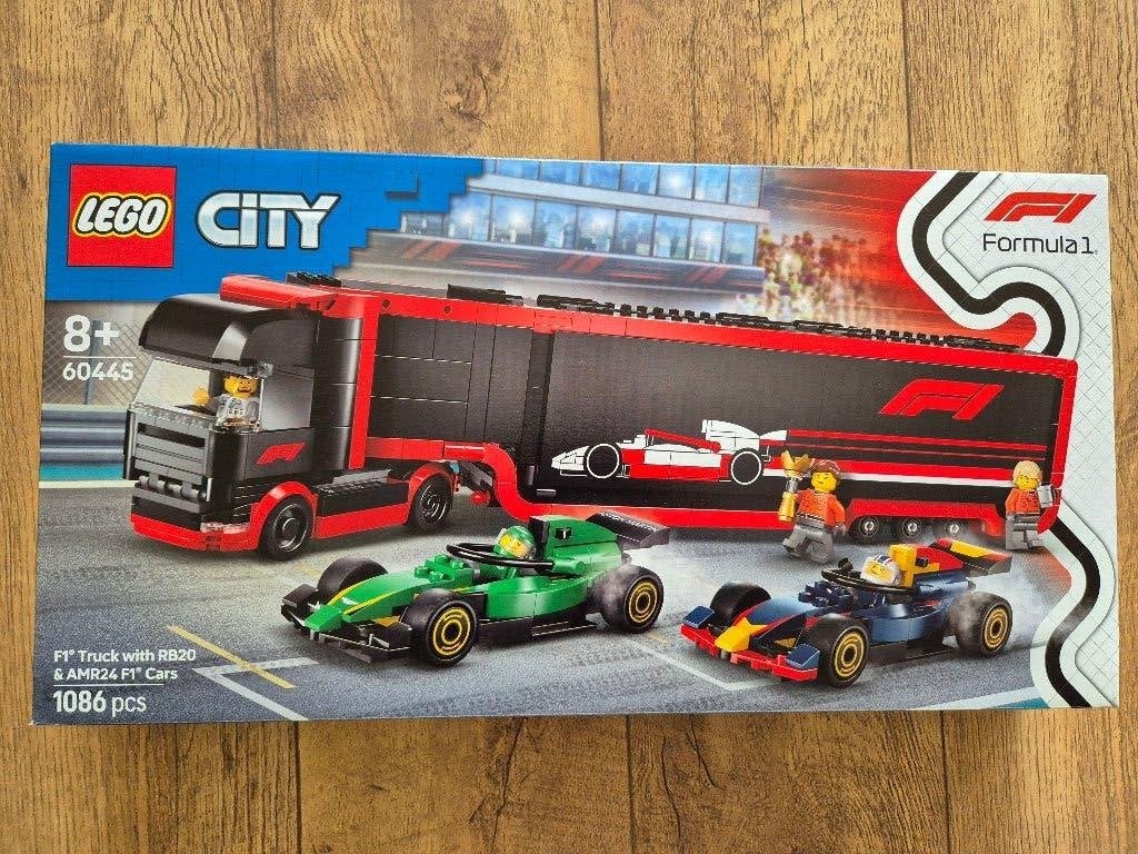 LEGO City - 60445 Formule 1 Truck, City, Lego, Ophalen of Verzenden, Zo goed als nieuw