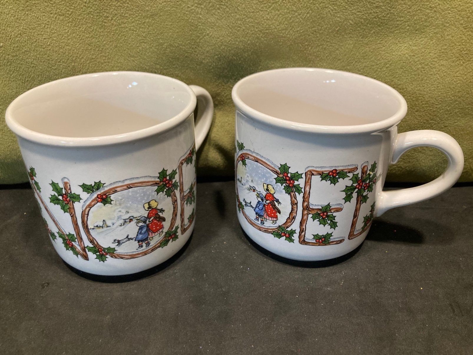 Set van 2 kerst bekers (290926), Diversen, Ophalen of Verzenden, Zo goed als nieuw