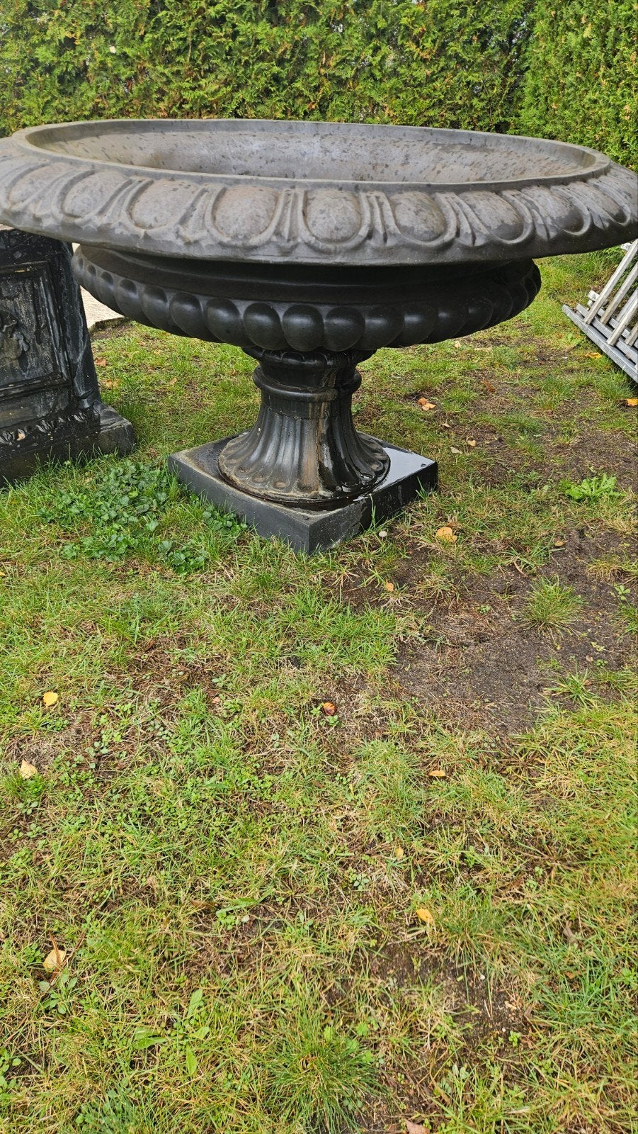 Grote  plantenbak met sokkel, Ophalen, Kunststof, Gebruikt, 100 cm of meer