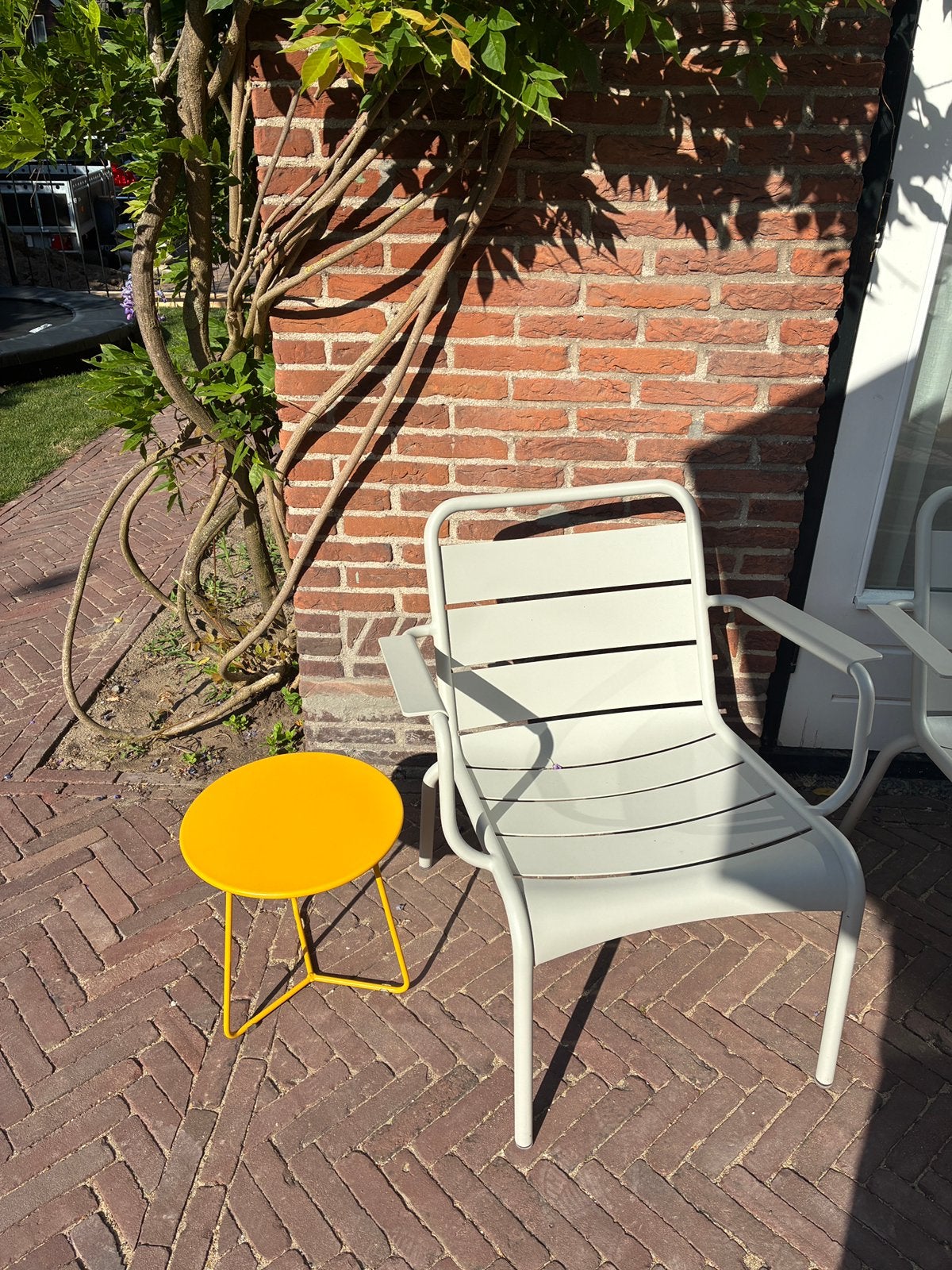 Bijzettafel Fermob Cocotte small, Bijzettafel, Aluminium, Zo goed als nieuw, Ophalen