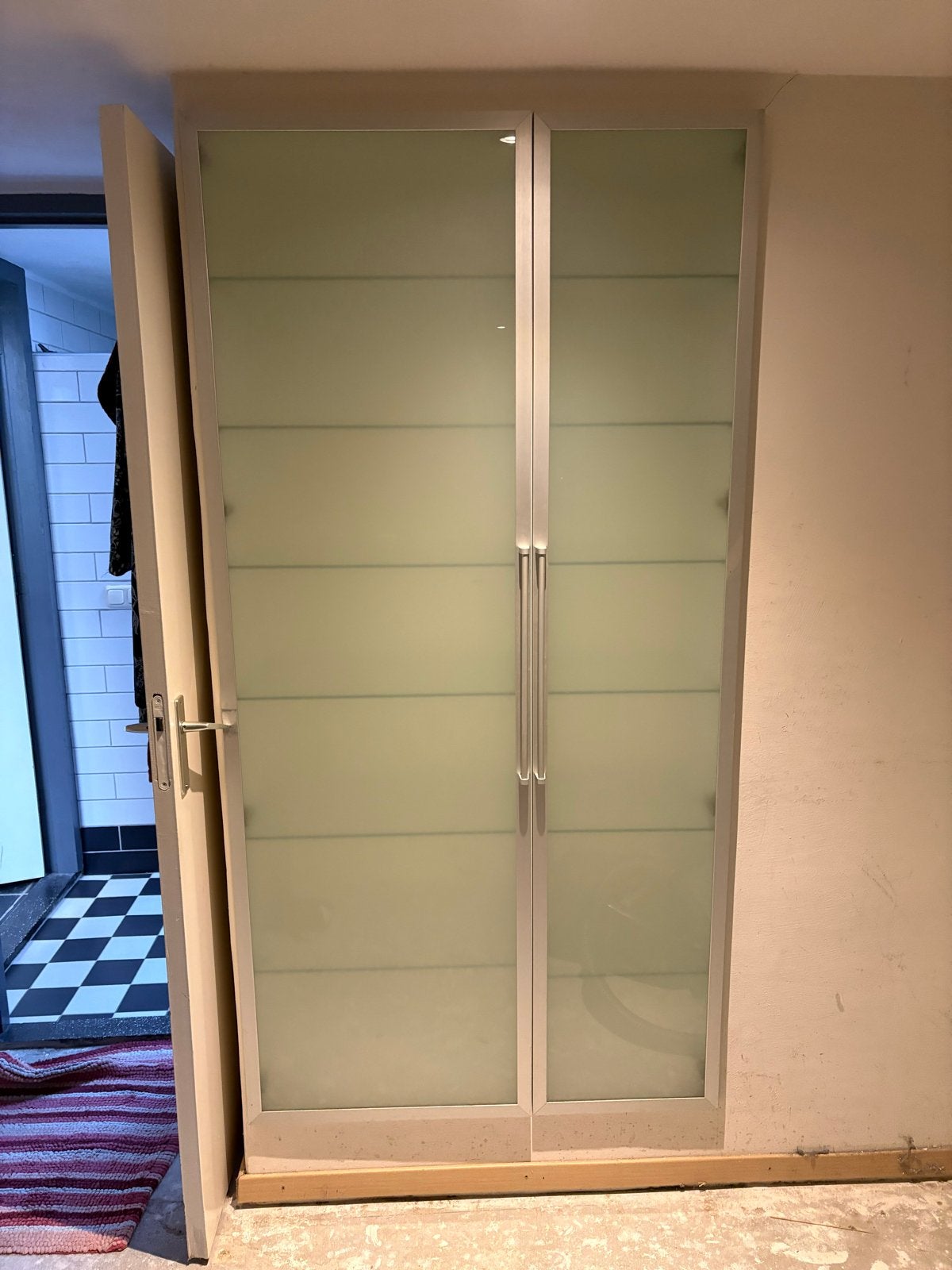 IKEA BESTÅ glazen deuren en planken., Ophalen, Gebruikt