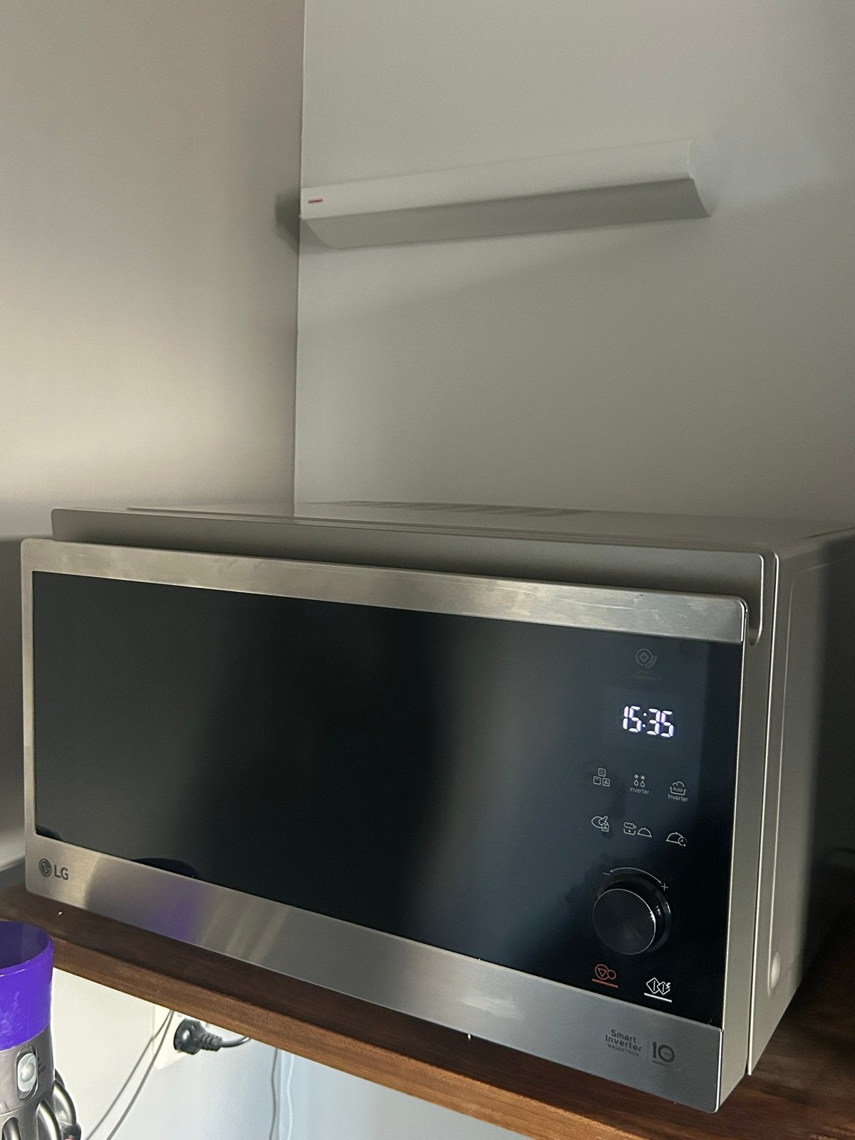 LG Combimagnetron - Zo goed als nieuw, Witgoed en Apparatuur, Ophalen, Combimagnetron, Grill, Zo goed als nieuw