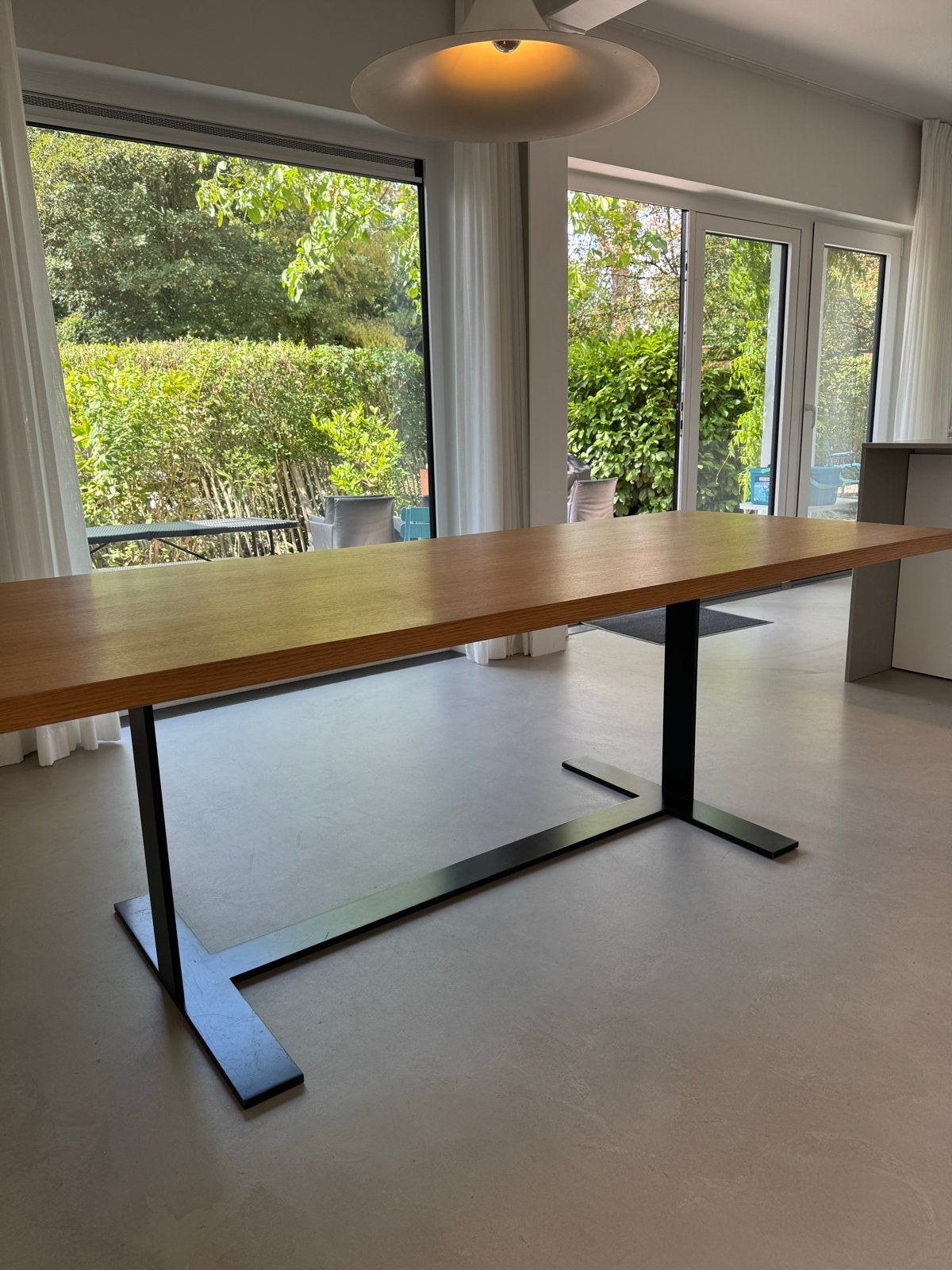 B&B Italia Eileen eetkamertafel, Huis en Inrichting, 100 tot 150 cm, 200 cm of meer, Ophalen of Verzenden, Vijf personen of meer