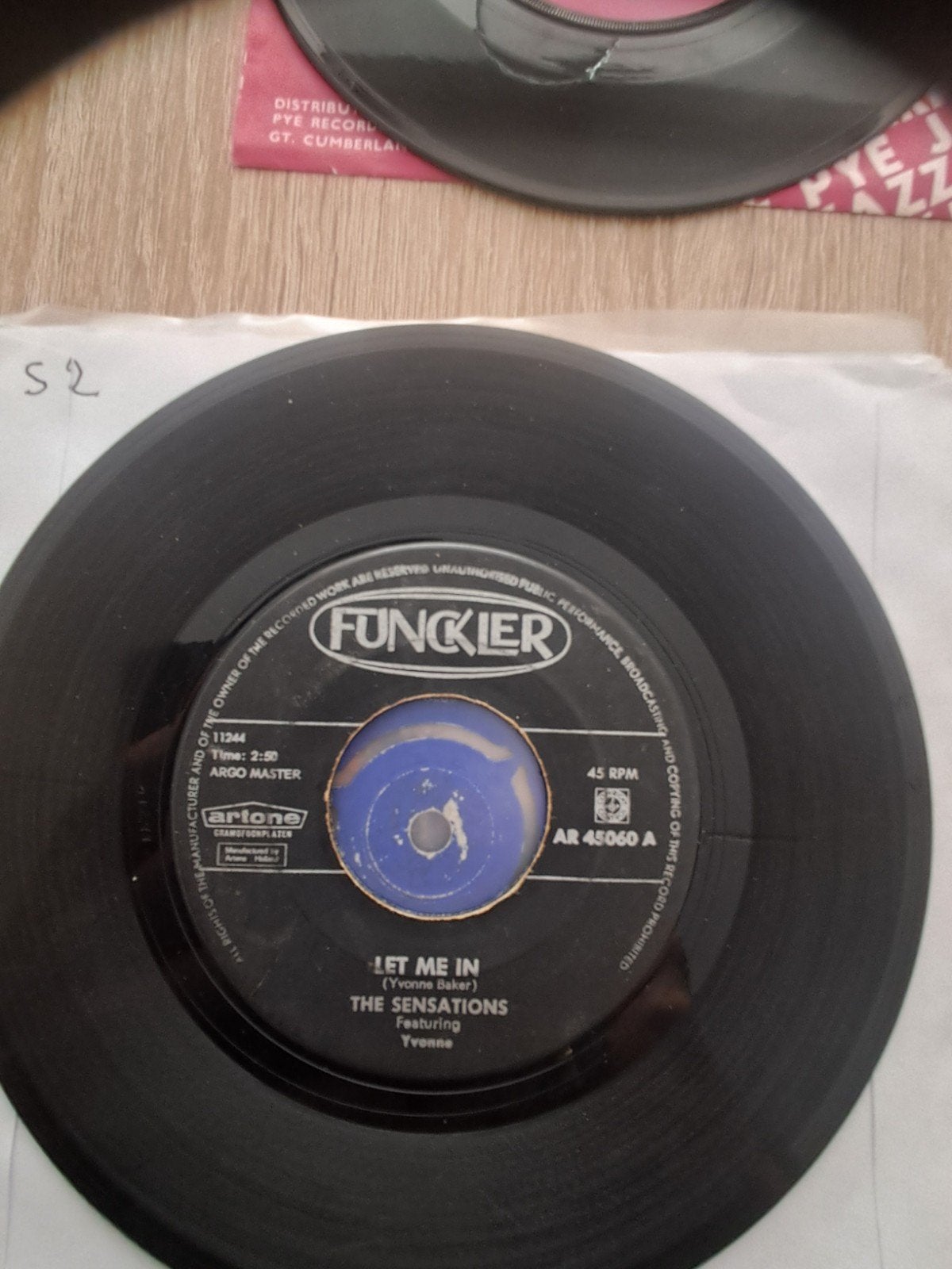 The Sensations - Let Me In (Vinyl Single), Gebruikt, 7 inch, Ophalen of Verzenden, EP