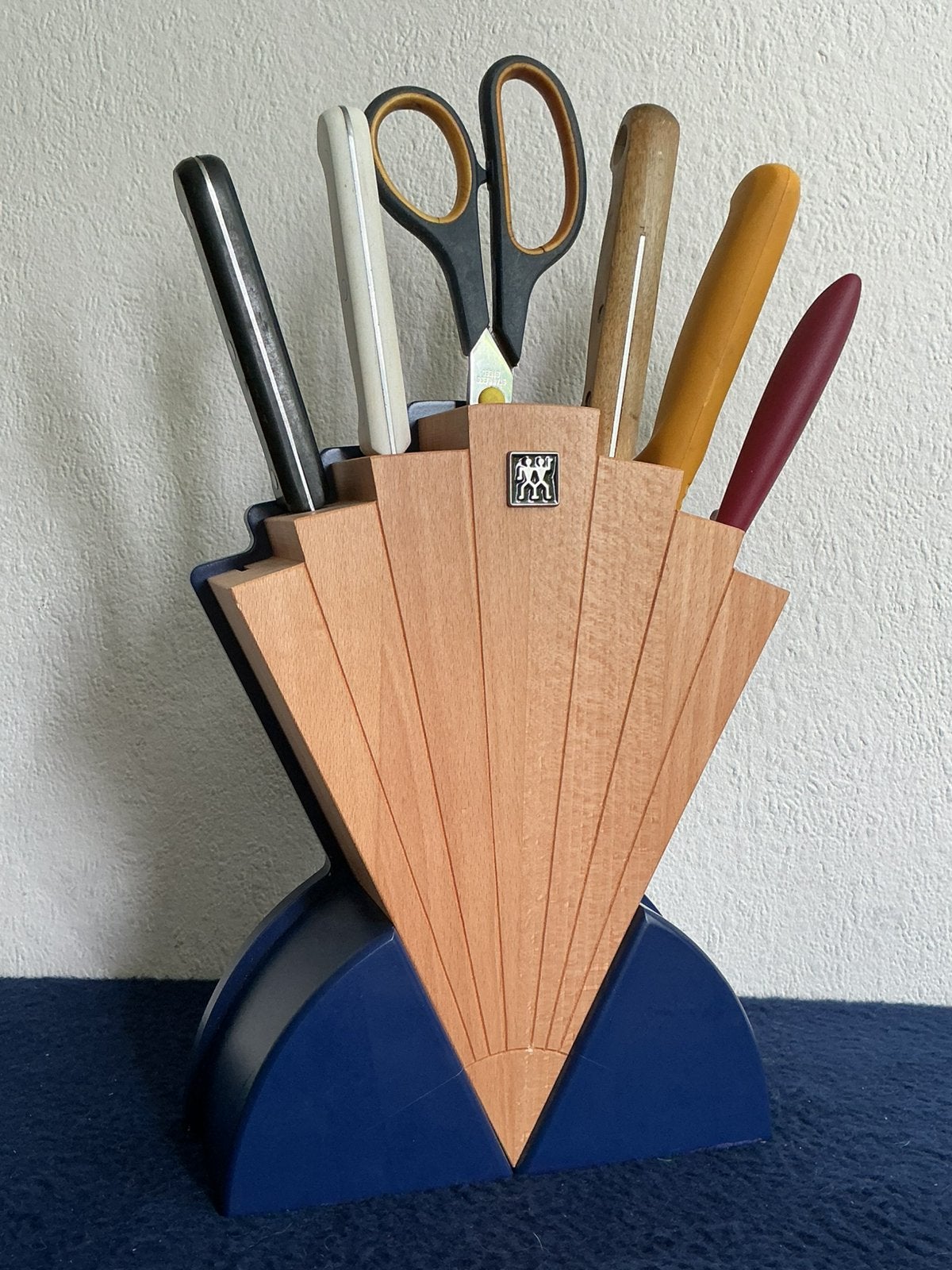 Zwilling Beukenhouten messenblok, Overige typen, Hout, Ophalen of Verzenden, Zo goed als nieuw