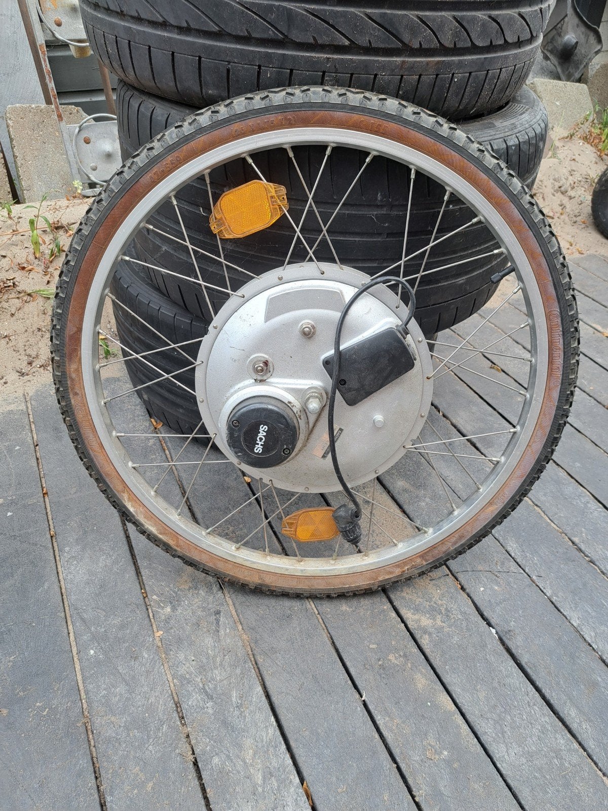 Sachs e bike aandrijf achterwiel 26 inch De conditie is zgst, Fietsen en Brommers, Ophalen, Zo goed als nieuw, Elektrische fiets