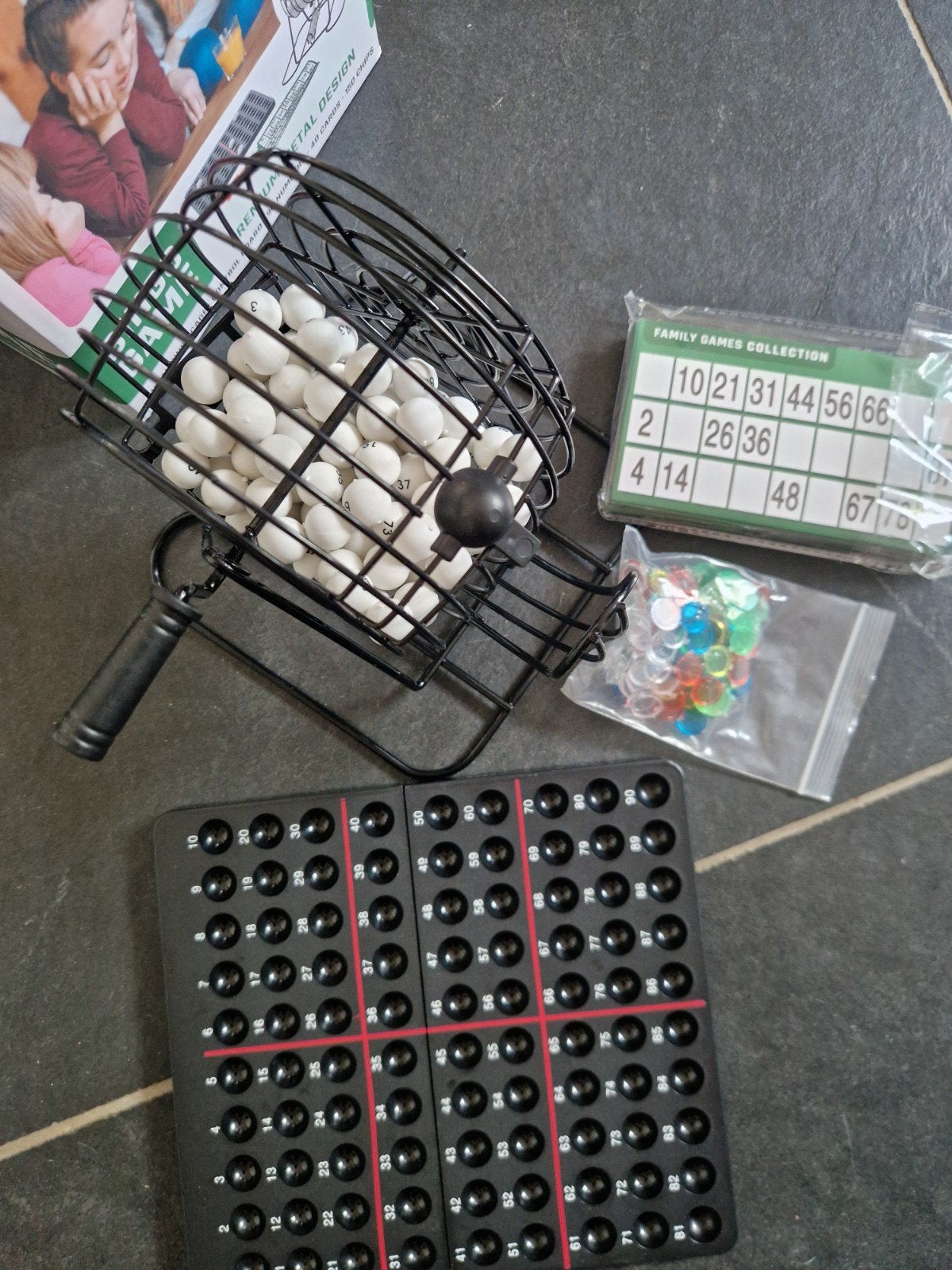 Bingo Spel - Family Games Collection, Vijf spelers of meer, Ophalen of Verzenden, Zo goed als nieuw, Family Games Collection
