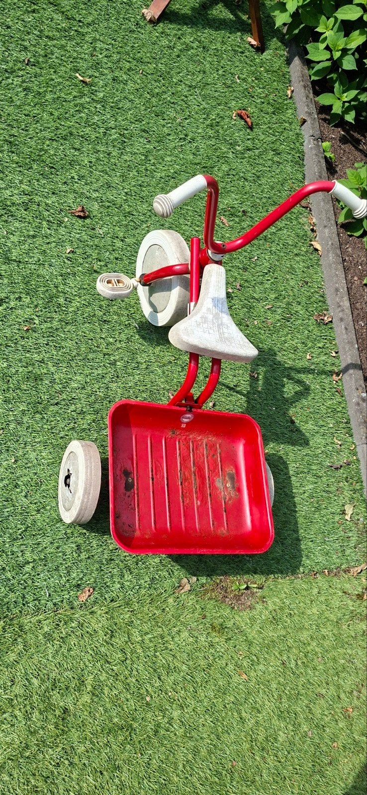 Vintage Winther driewieler rood - Gebruikt, Fietsen en Brommers, Ophalen of Verzenden, Gebruikt