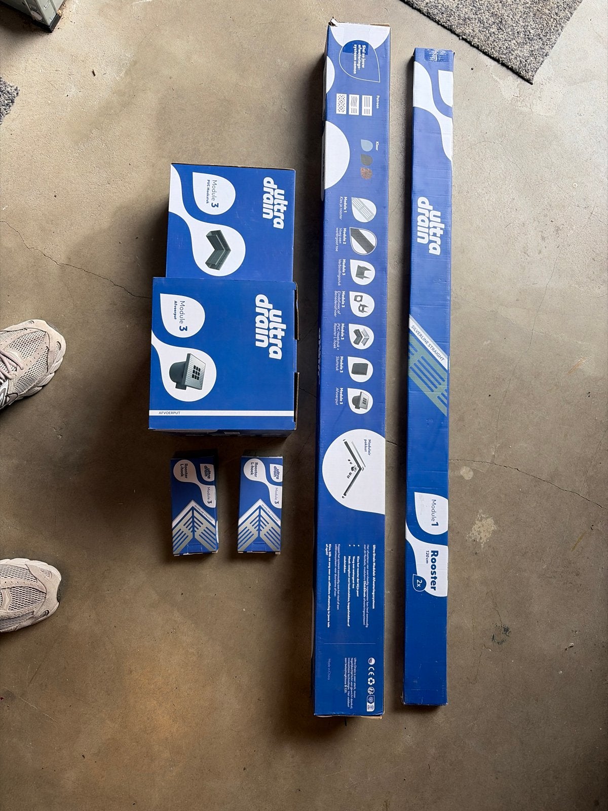 Ultra Drain Afvoergoot onderdelen - Nieuw in doos, Ophalen, Nieuw, 40 tot 60 mm, Afvoer