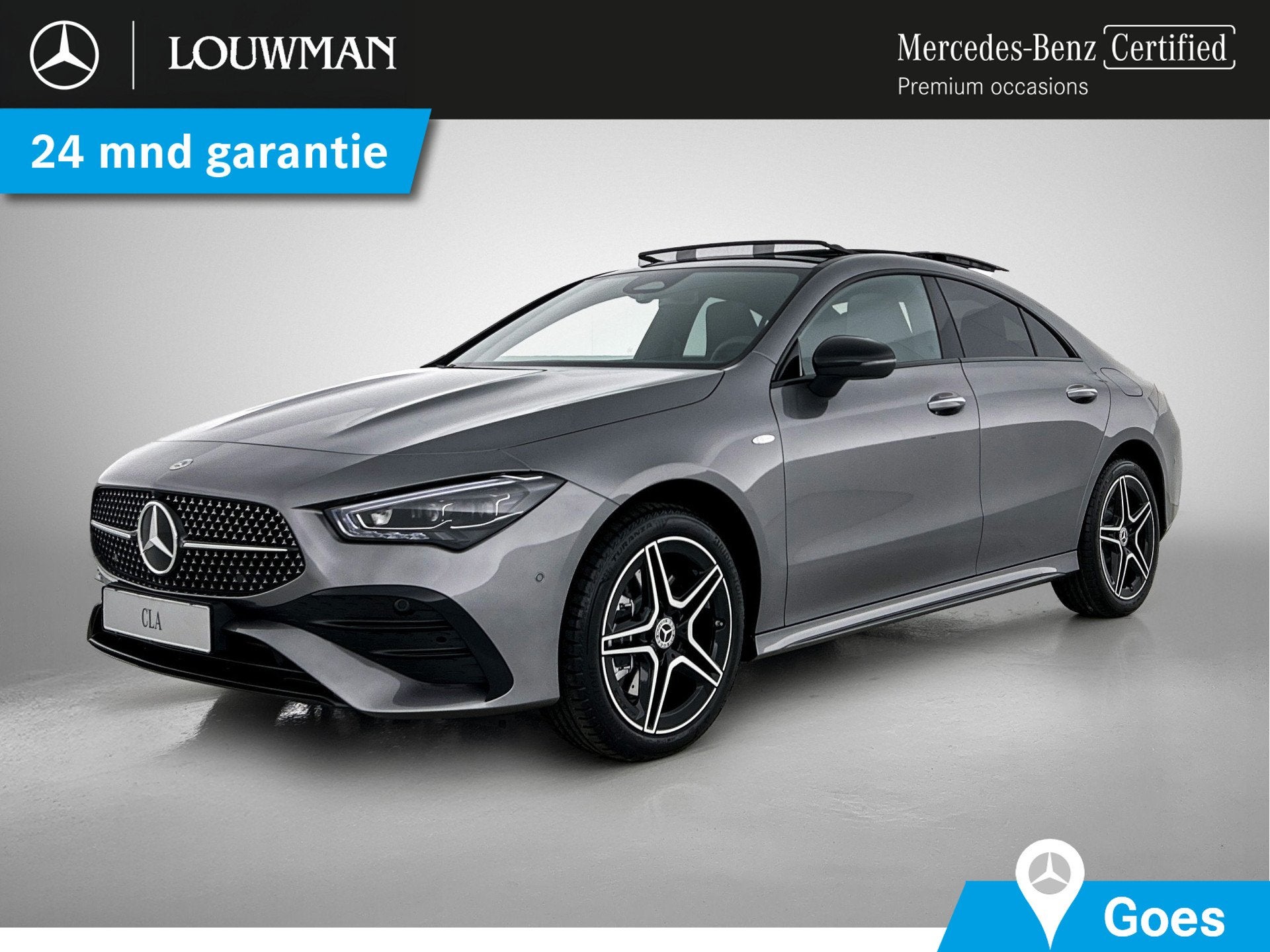 Mercedes-Benz CLA-Klasse 250 e Business Solution AMG | Night, Auto's, 1650 kg, Bedrijf, Hybride Elektrisch/Benzine, 1600 kg