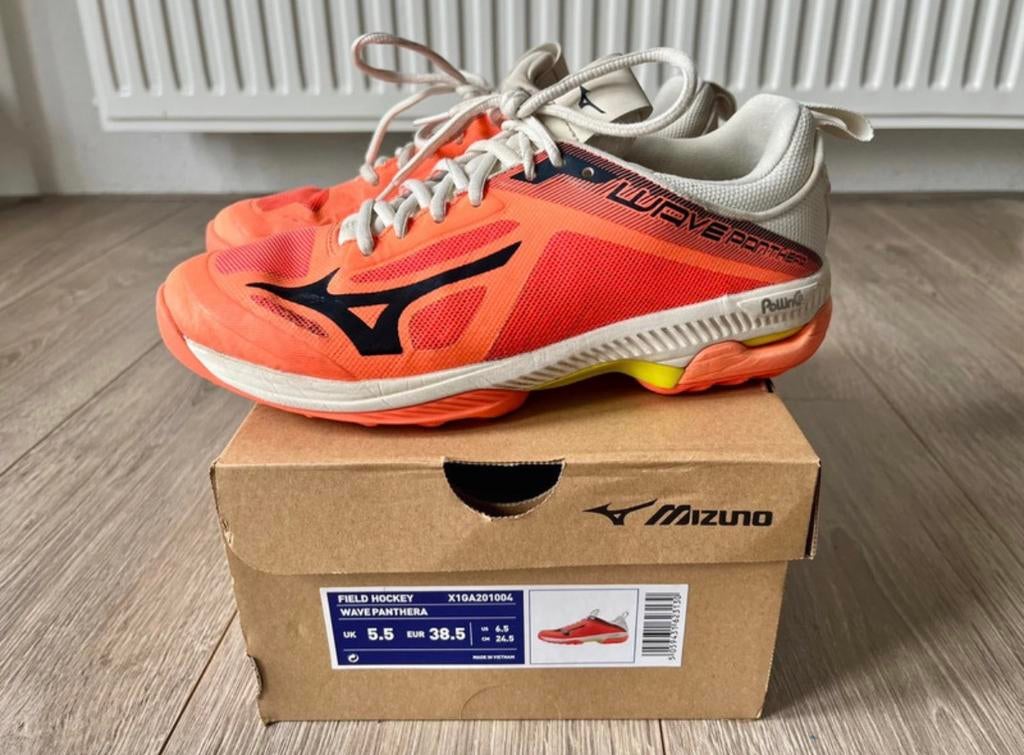 Mizuno Wave Panthera veld hockey schoenen maat 38,5, Ophalen of Verzenden, Zo goed als nieuw, Schoenen