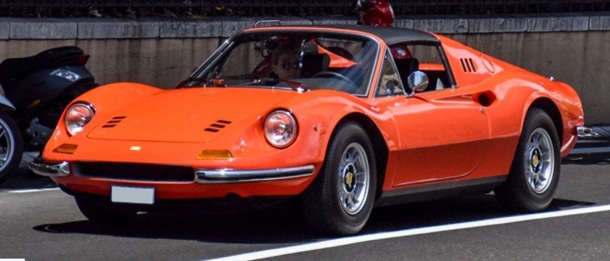 Ferrari Dino 246 GTS Rood 1:18 P18152B van BBR PRE-ORDER, Ophalen of Verzenden, Nieuw, Auto, Overige merken