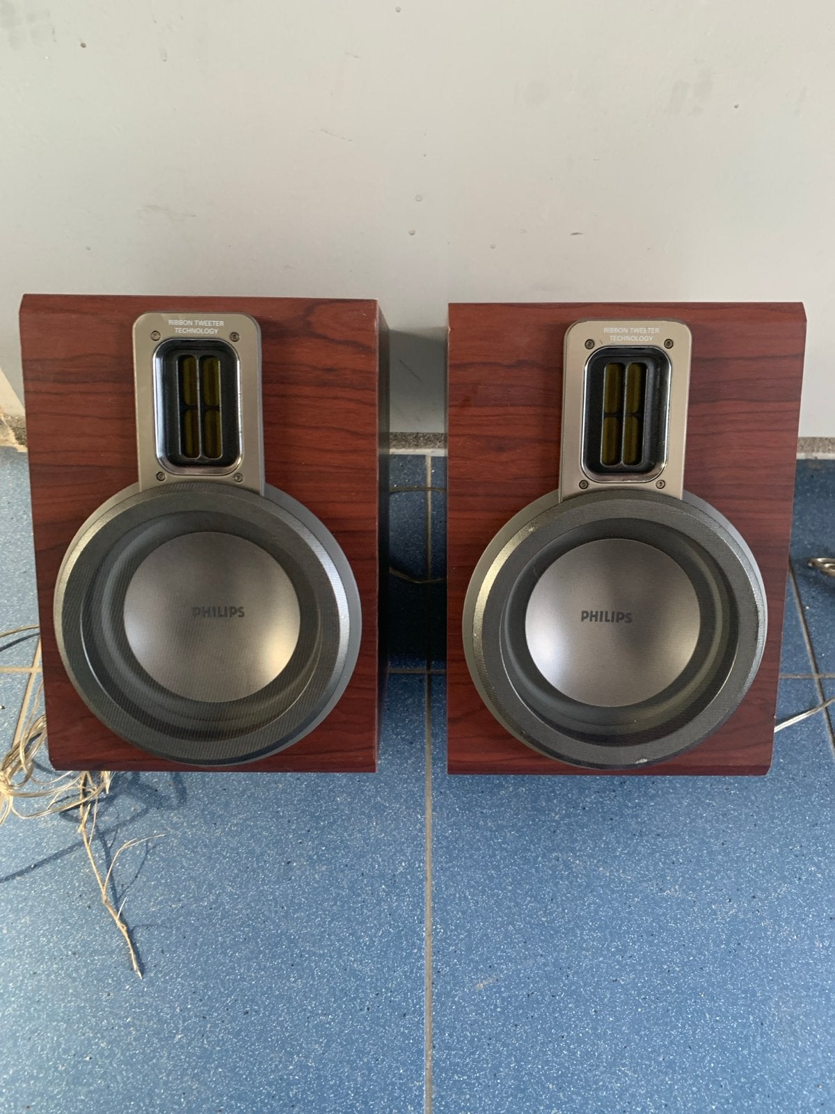 Philips Ribbon Tweeter Speakers - Hoge Kwaliteit Geluid, Philips, Gebruikt, Ophalen of Verzenden, Minder dan 60 watt