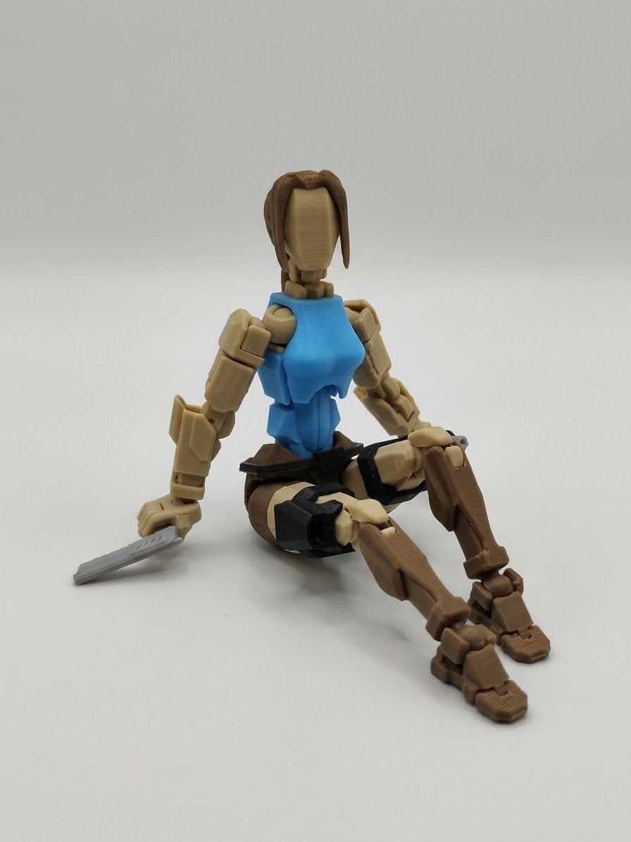 Lara Croft Tomb Raider - dummy figuur en meer, Ophalen of Verzenden, Nieuw