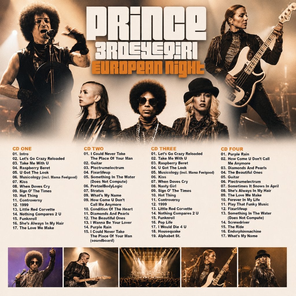 Prince - Ziggo Dome Amsterdam 2014 & Belgium / Antwerp 4CD, Pop, Import, Ophalen of Verzenden, Live-album