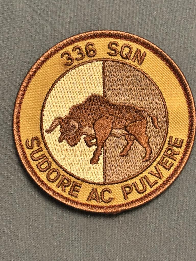 Embleem 336 SQN RNLAF C-130 Hercules, Verzenden, Nieuw, Patch, Badge of Embleem