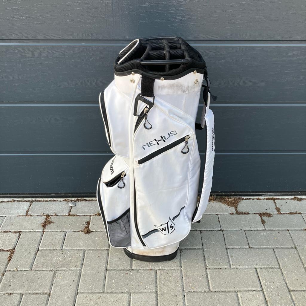Wilson Nexus Golf Cartbag - Wit/Zwart, Overige merken, Gebruikt, -, -