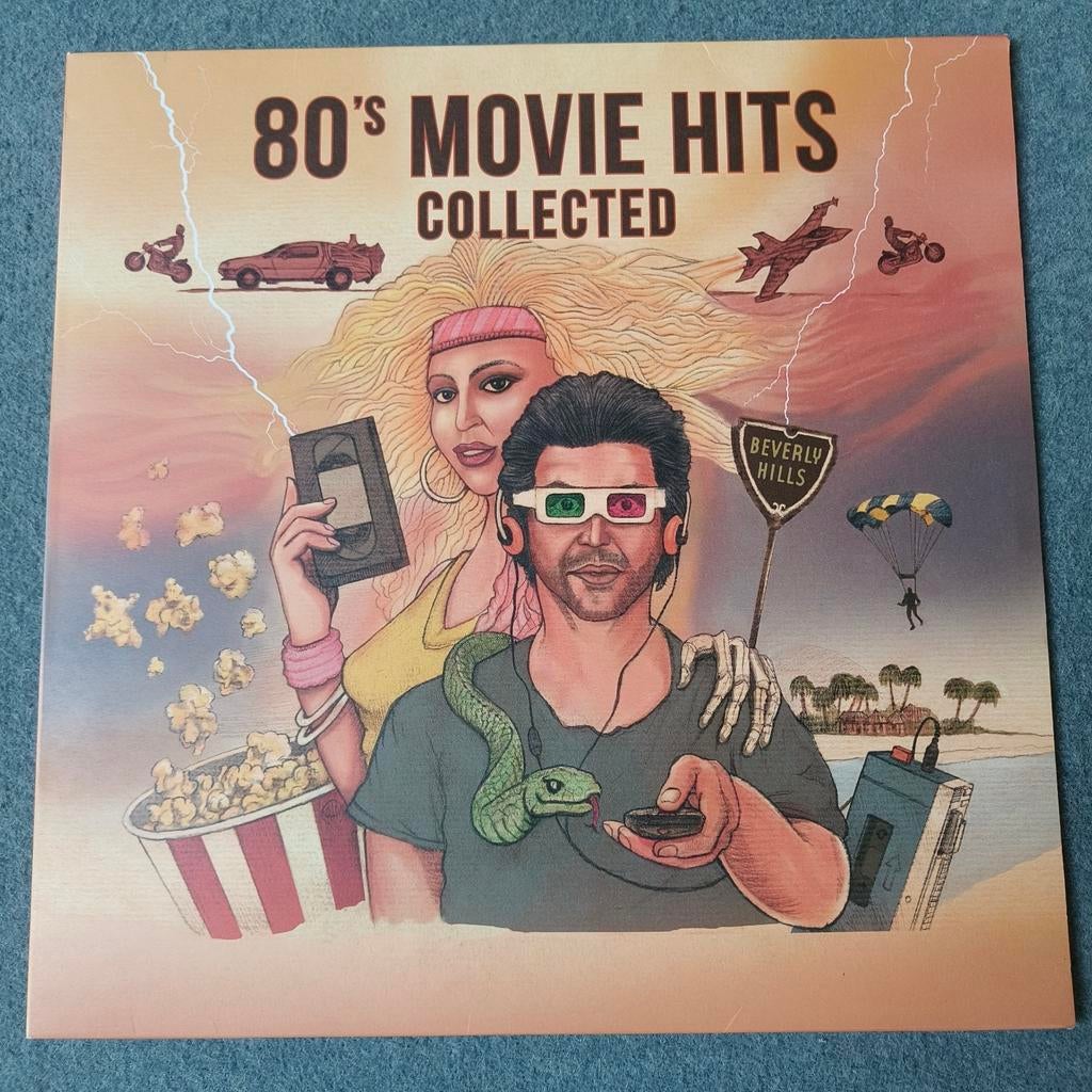 80's Movie Hits lp's Limited Edition, Cd's en Dvd's, Vinyl | Rock, Zo goed als nieuw, Poprock, 1980 - 1989, 12 inch, Ophalen of Verzenden