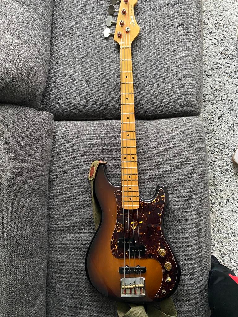 80’s Vintage Cimar Precision/Jazz bass, Muziek en Instrumenten, Ophalen, Gebruikt