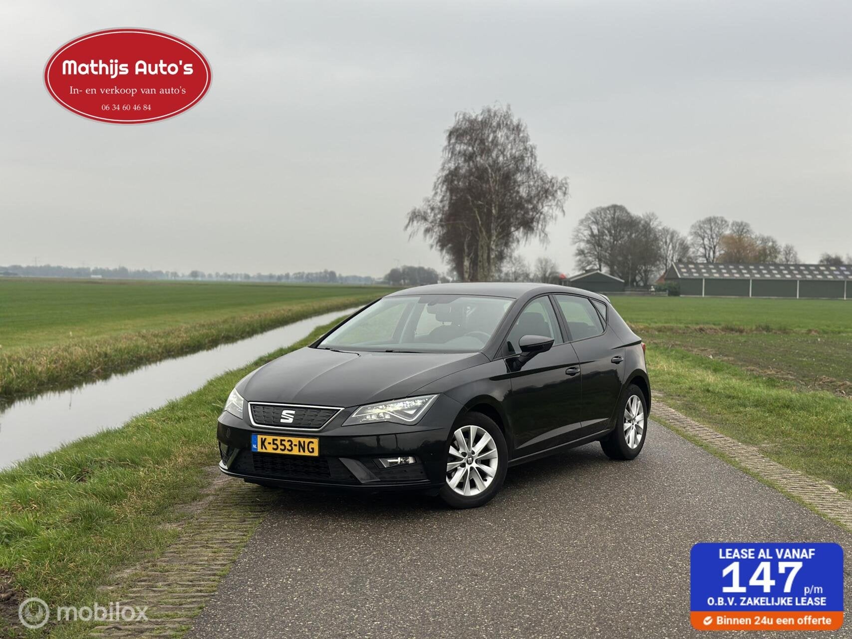 Seat Leon 1.0 EcoTSI Style Automaat Navi Clima Cruise!, Euro 6, Leon, Bedrijf, Automatische klimaatregeling
