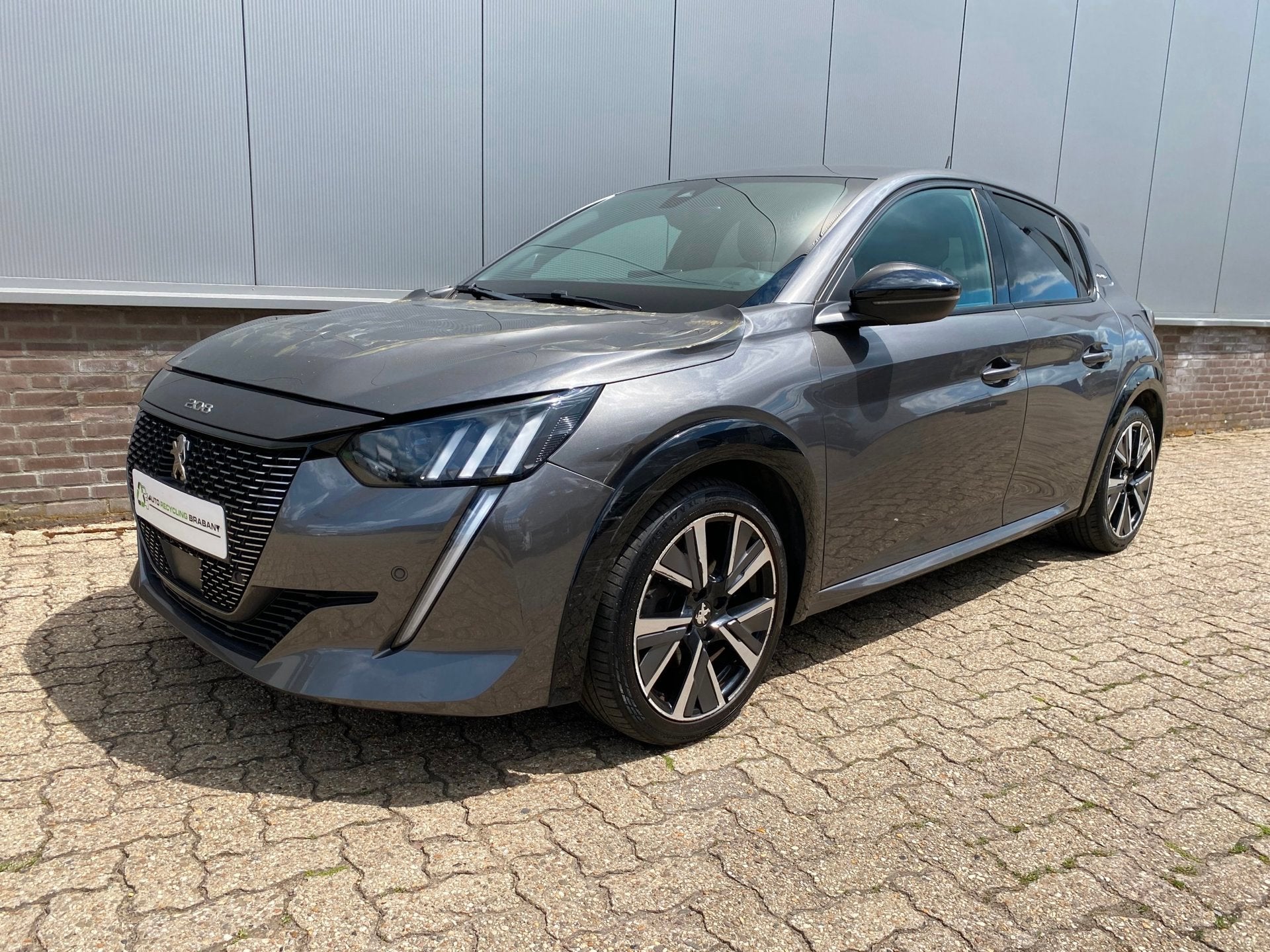 Peugeot 208 1.2 PureTech GT-Line Automaat Camera Led Apple C, Auto diversen, Automaat, 1199 cc, Zilver of Grijs, Benzine