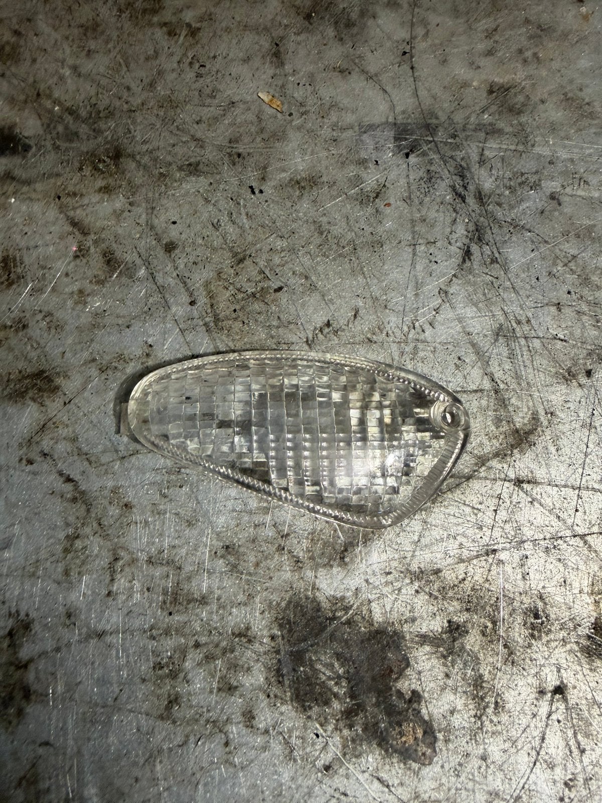 Gilera knipperlicht glas 50cc 125cc 180cc, Ophalen of Verzenden