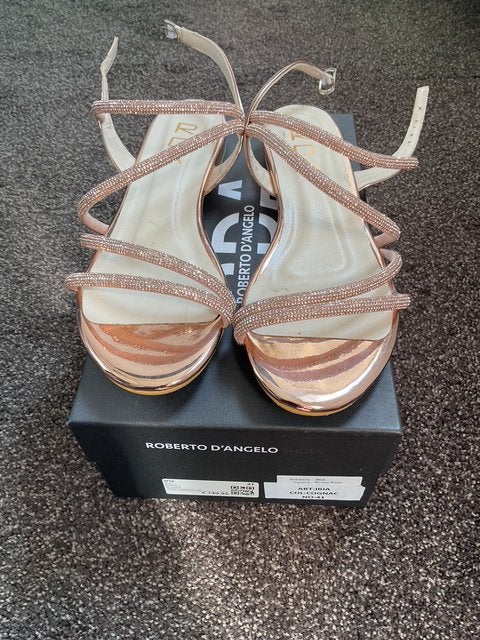 Roberto d’angelo sandalen maat 41 nieuw, Kleding | Dames, Beige, Nieuw, Sandalen of Muiltjes, Ophalen of Verzenden