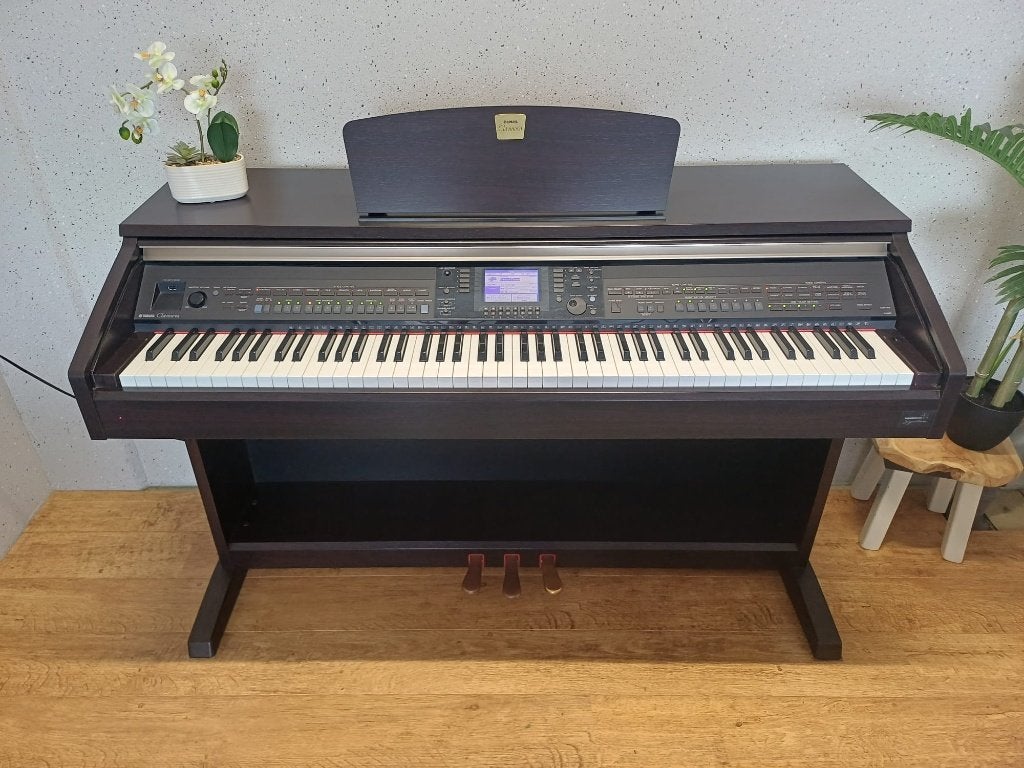 Yamaha Clavinova CVP-401 - Gratis bezorging, Muziek en Instrumenten, Gebruikt, Bruin, ., Digitaal