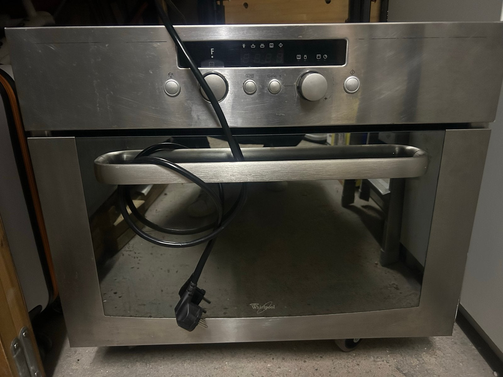 Whirlpool AMW 510/IX Inbouw Combimagnetron, Witgoed en Apparatuur, Ophalen, Combimagnetron, Gebruikt, 60 cm of meer