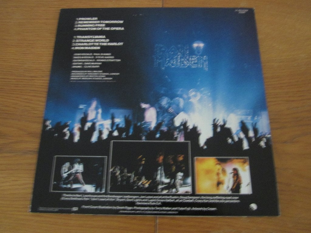 Iron Maiden 5 LP's in een prima staat!, LP, Beschermende buitenhoes, Gebruikt, Ophalen of Verzenden