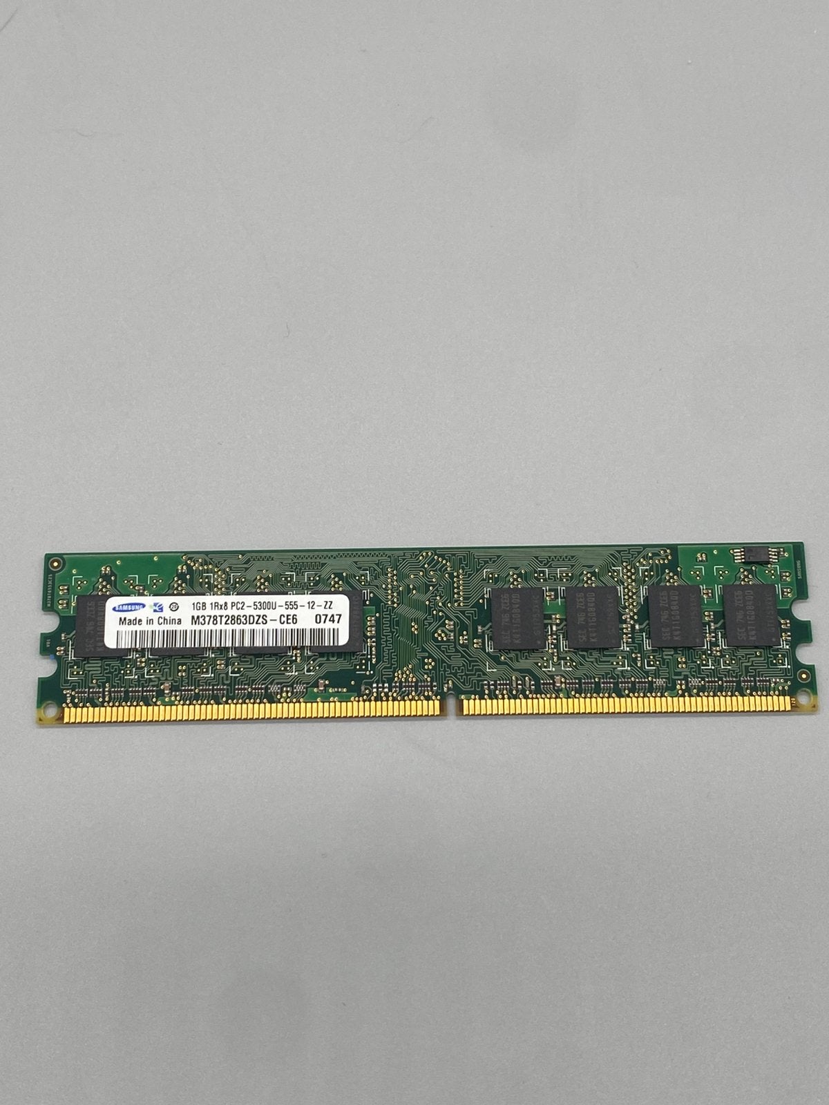 Samsung 1GB DDR2 PC2-5300 Desktop Geheugen, Samsung, 1 GB of minder, Www.samsung.com, Ophalen of Verzenden
