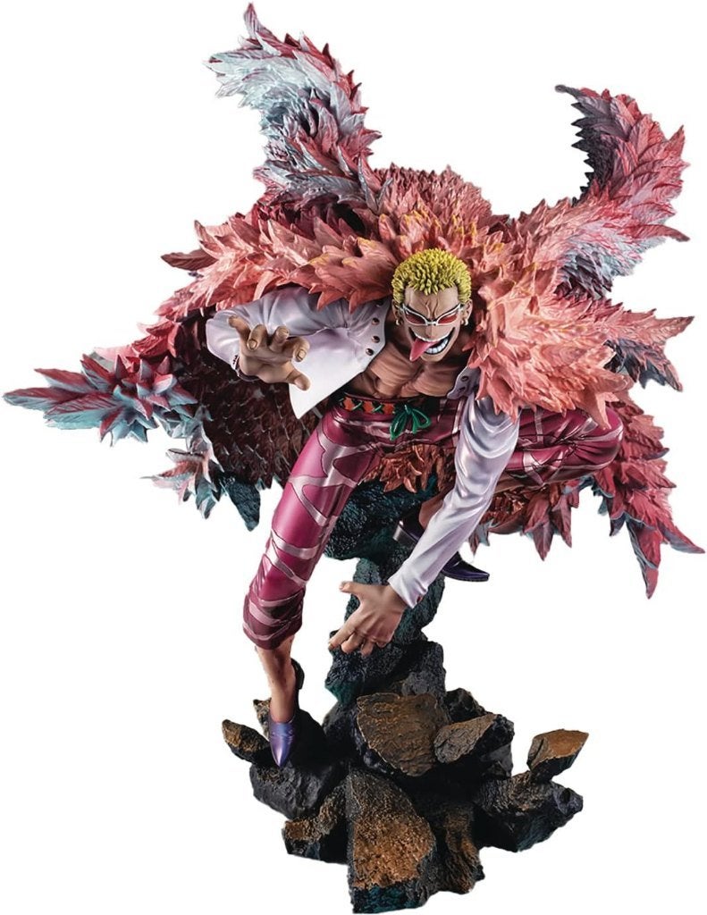 MegaHouse Mega House POP P.O.P. Doflamingo One Piece, Ophalen of Verzenden, Zo goed als nieuw