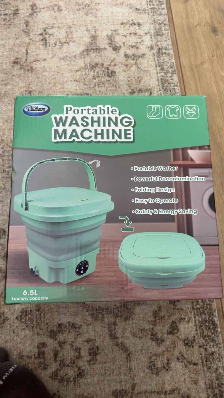 Draagbare wasmachine, Witgoed en Apparatuur, Minder dan 1200 toeren, Minder dan 85 cm, Minder dan 4 kg, Ophalen of Verzenden