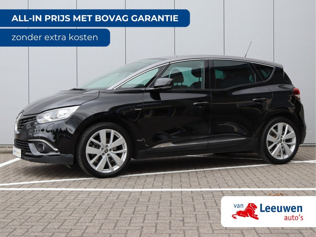 Renault Scénic 1.3 TCe Limited | 1e eigenaar | Trekhaak | A, Auto's, Renault, 12 maanden, Stof, Zwart, 4 cilinders