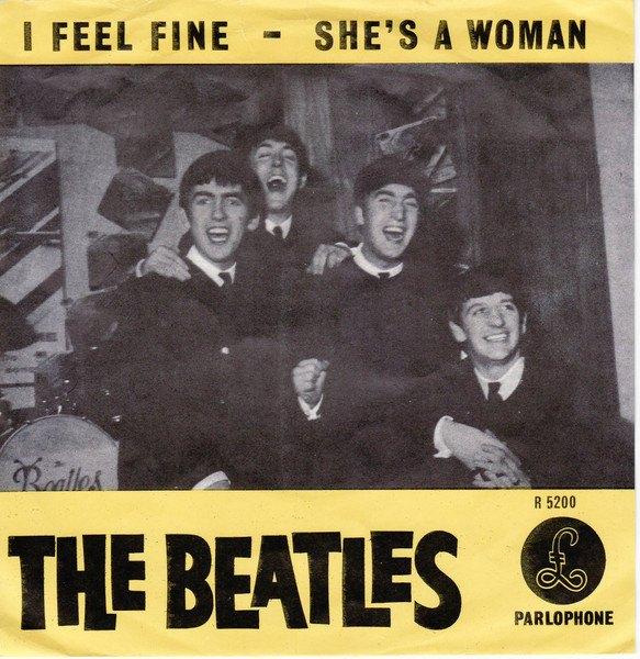 NEDERLANDSE SINGLE The Beatles I Feel Fine MCCARTNEY LENNON, Verzenden, Zo goed als nieuw, Pop