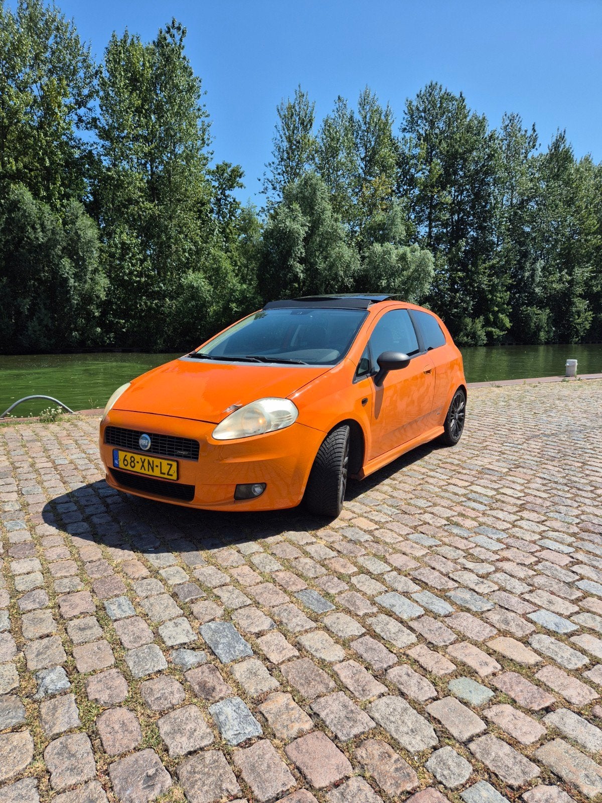 Fiat Punto voor onderdelen of expert -  Panoramadak,, Auto-onderdelen, Ophalen of Verzenden, Fiat