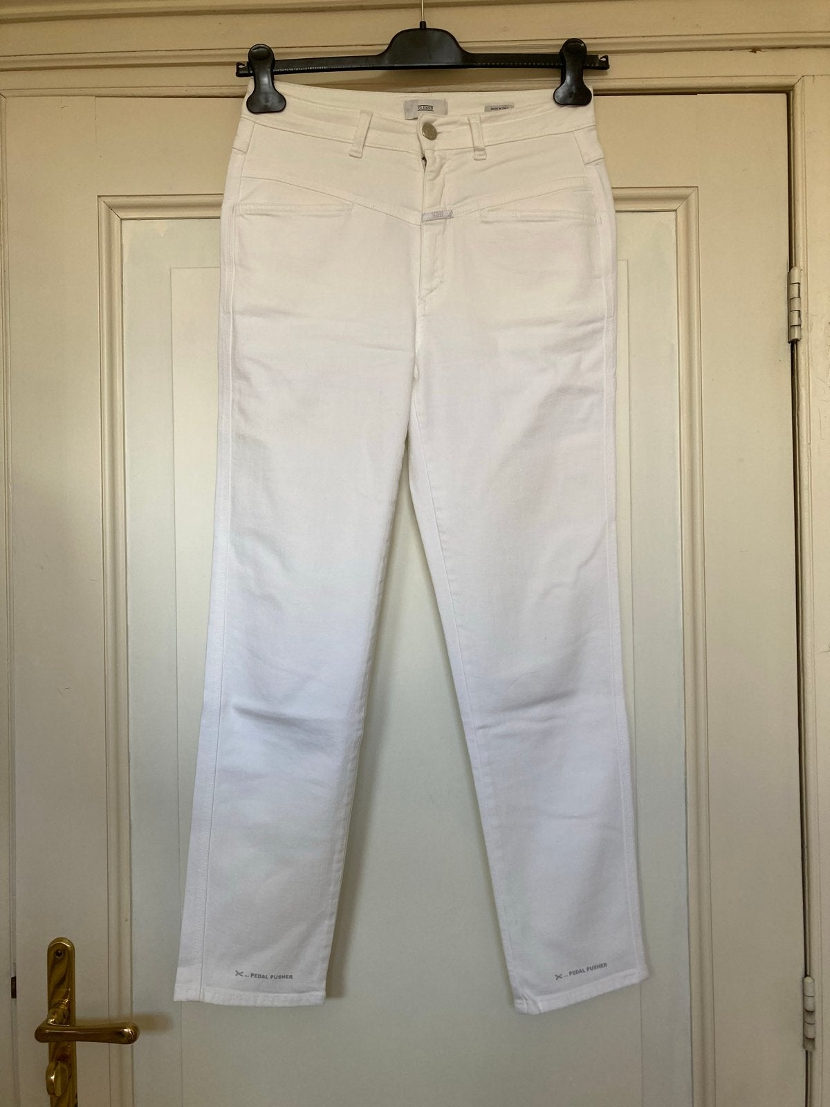 Offwhite Closed Pedal Pusher Jeans - It.44 = 38/40 NL, Kleding | Dames, Ophalen of Verzenden, Zo goed als nieuw, Wit, W30 - W32 (confectie 38/40)