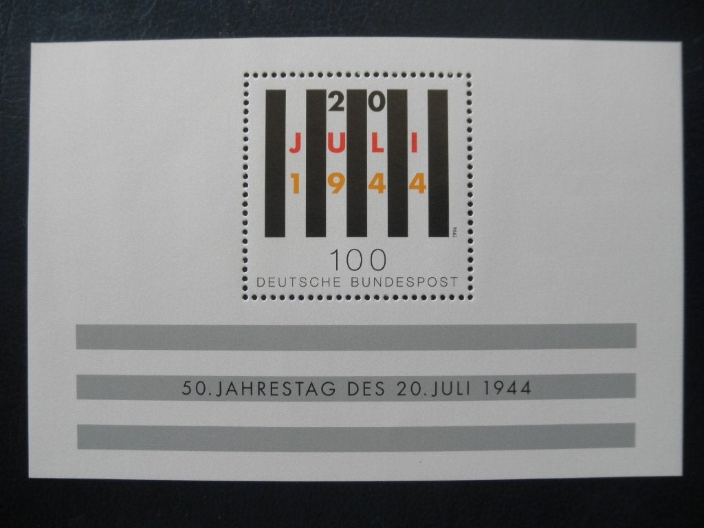 Postzegels Duitsland 1994 blok 29 oorlog - cw 2,50 postfris., Ophalen of Verzenden, BRD, Postfris