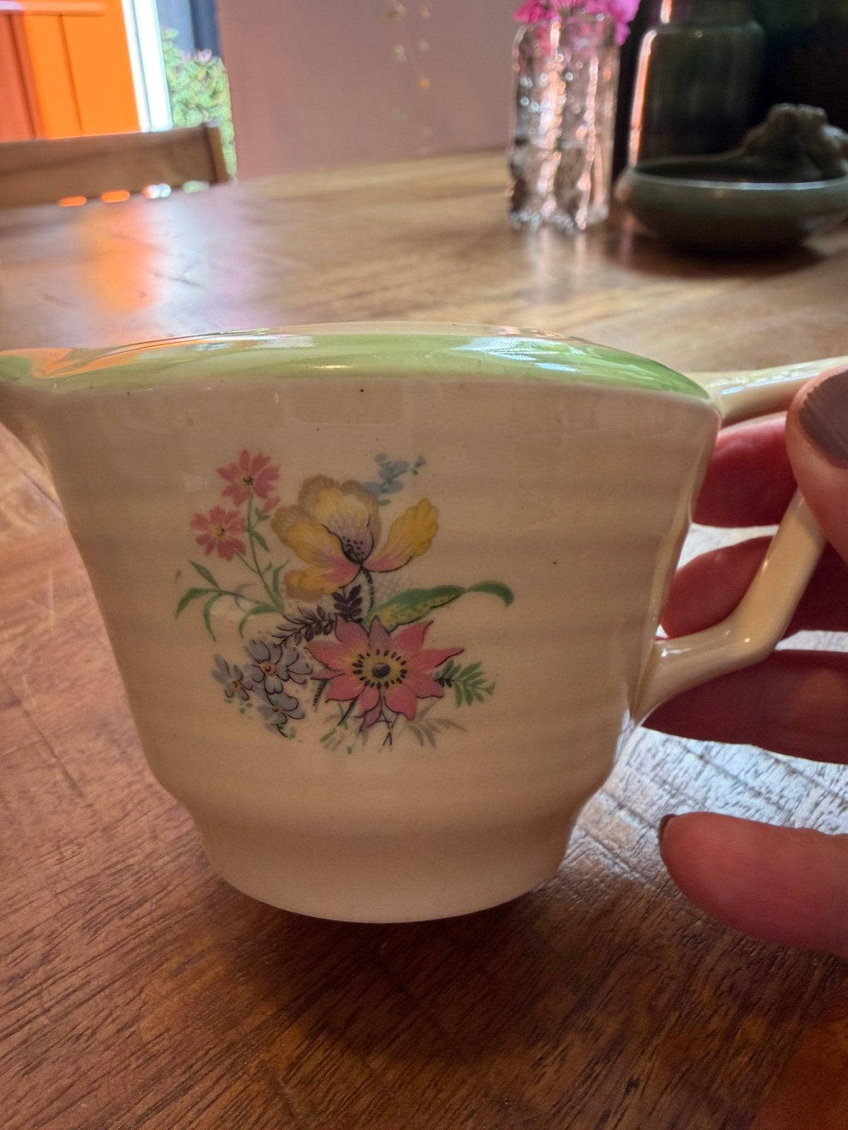 Crown Ducal vintage melk-/roomkannetje, Antiek en Kunst, Ophalen of Verzenden