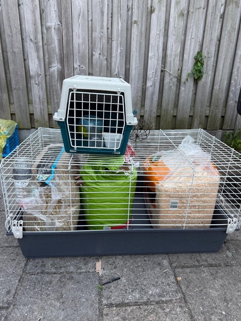 Kooi en andere konijn toebehoren, Ophalen of Verzenden, Zo goed als nieuw