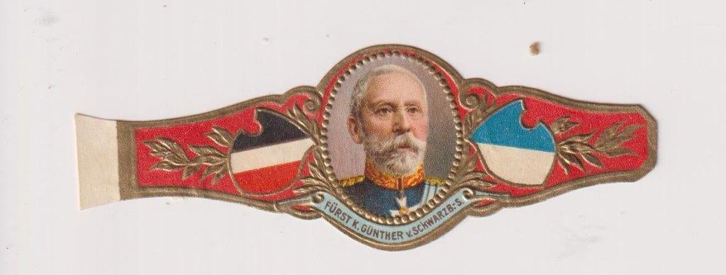 sigarenbanden - GUNTHER V SCHWARZB., Verzamelen, Rookartikelen, Aanstekers en Luciferdoosjes, Ophalen of Verzenden, Zo goed als nieuw