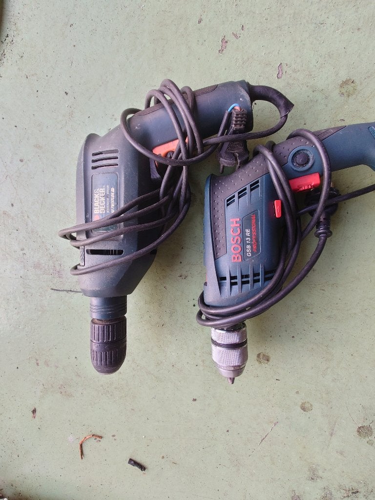 Bosch en black en Decker boormachines, Doe-het-zelf en Verbouw, Gereedschap | Boormachines, Boormachine, Ophalen of Verzenden