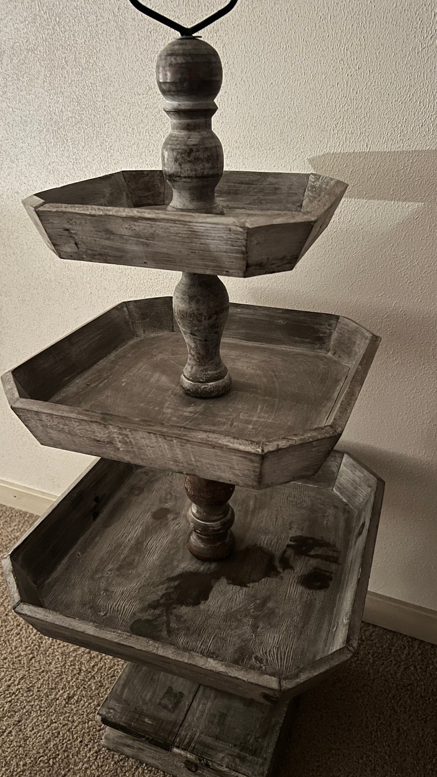 Houten etagère van PTMD – stoer & stijlvol, Huis en Inrichting, Woonaccessoires | Etagères, Ophalen