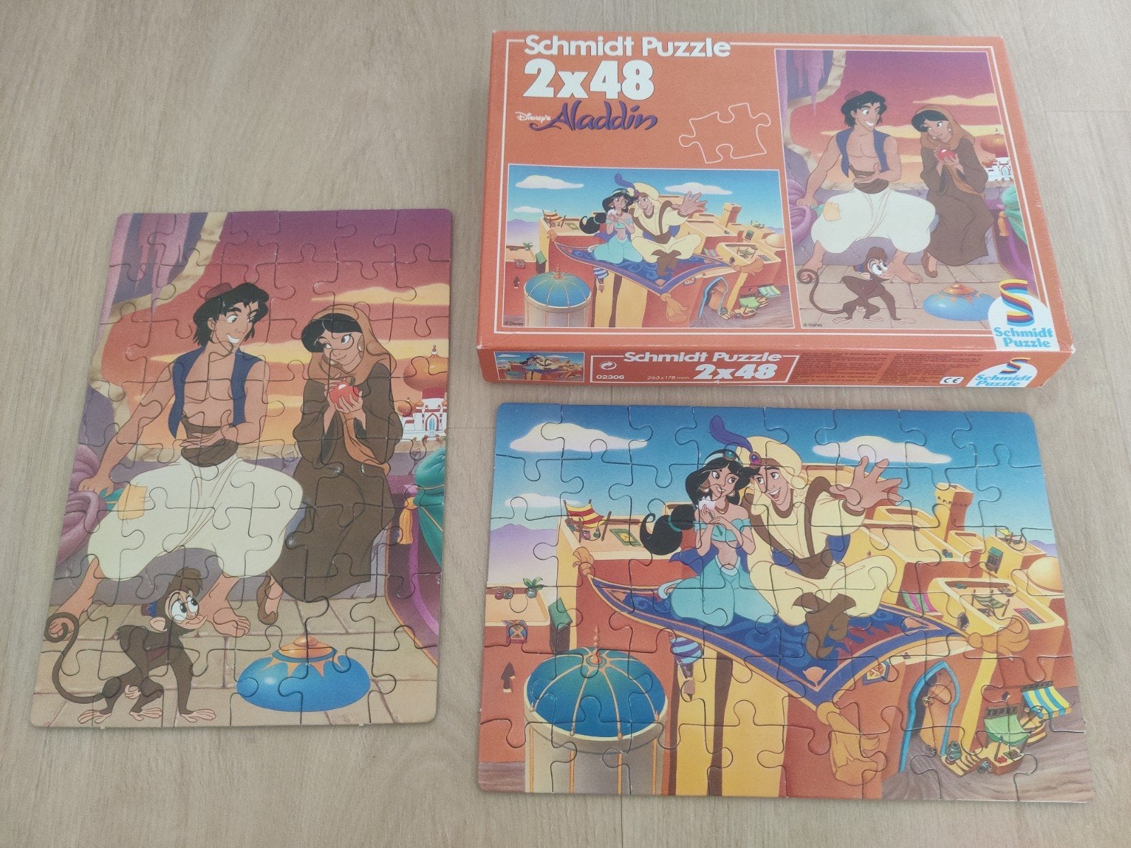 Disney kinder puzzel Aladin, Kinderen en Baby's, Speelgoed | Kinderpuzzels, Ophalen of Verzenden, 10 tot 50 stukjes, Zo goed als nieuw