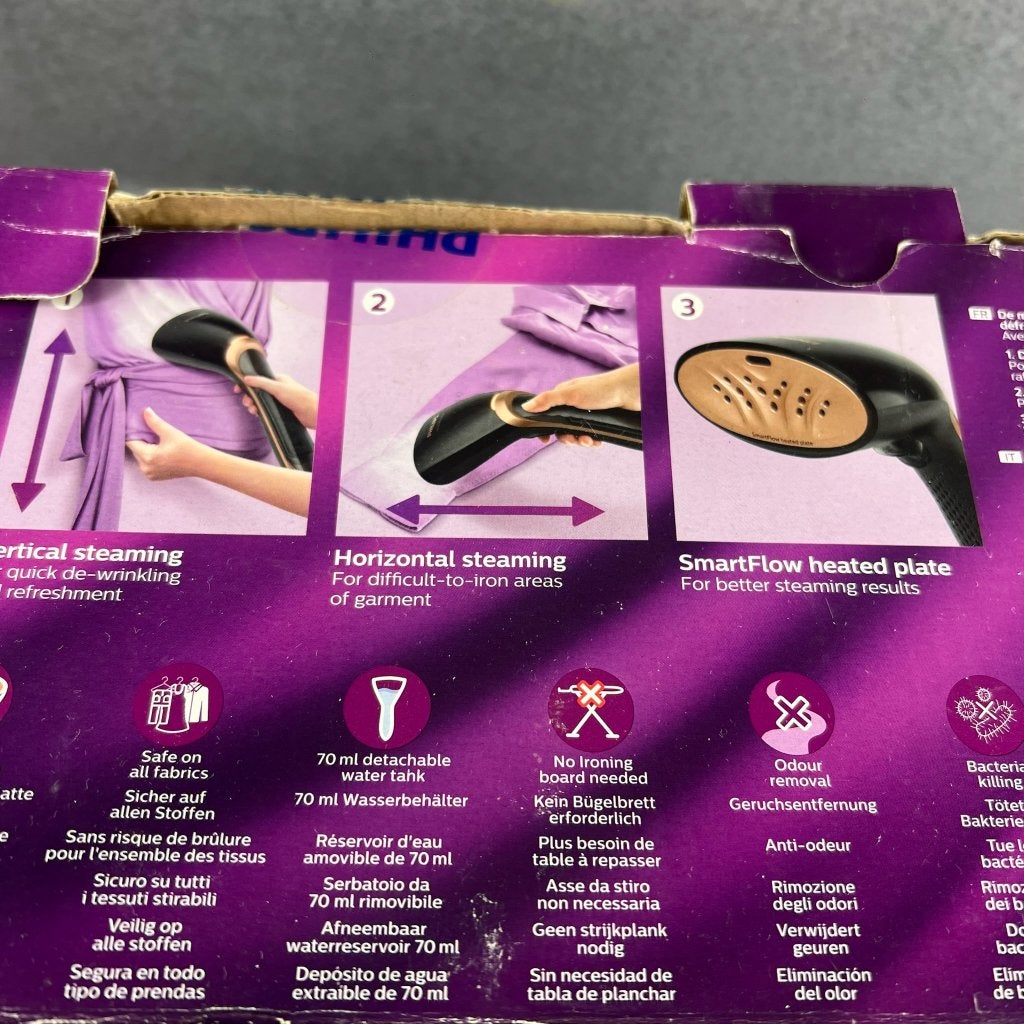 Philips Steam&Go | in doos met hoes | 417382, Ophalen of Verzenden, Gebruikt, Kledingstomer