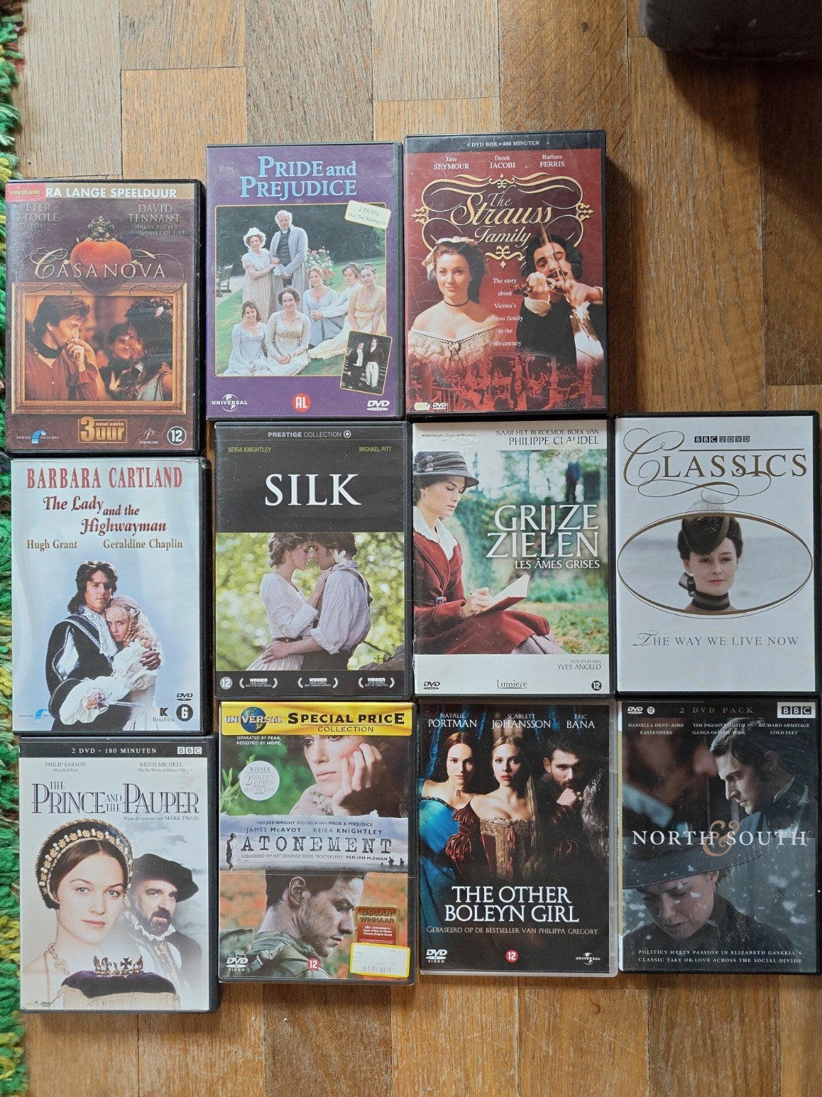 Collectie Kostuumdrama Films en Miniseries, Ophalen of Verzenden, Gebruikt, Historisch of Kostuumdrama