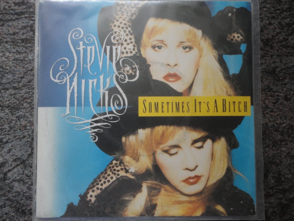 Stevie Nicks - Sometimes it's a bitch Germany 1991 FH, Gebruikt, Fotohoes, 7 inch, Ophalen of Verzenden